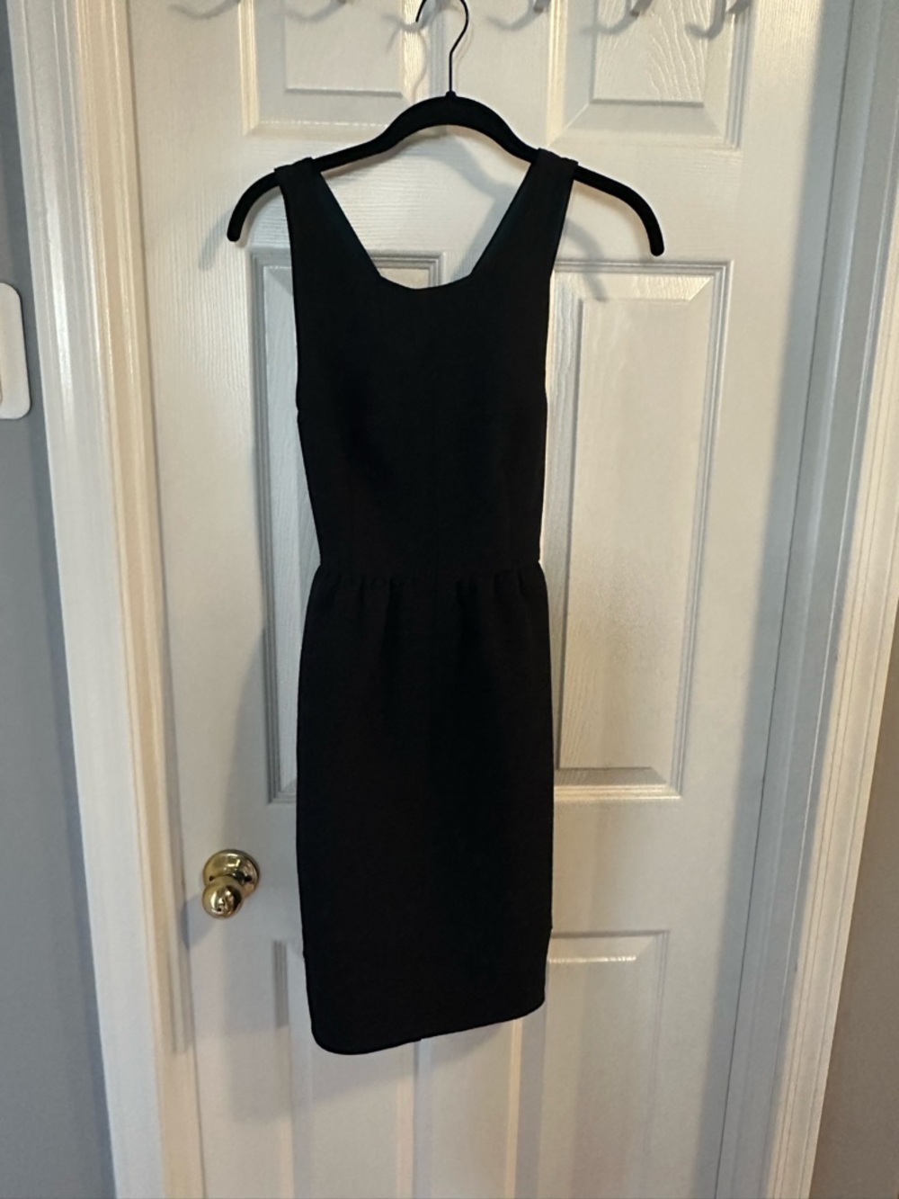 Anthropologie Maeve Black Sleeveless Mini Dress
